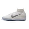 Nike Mercurial SuperflyX Elite IC Hombres Blanco Gris